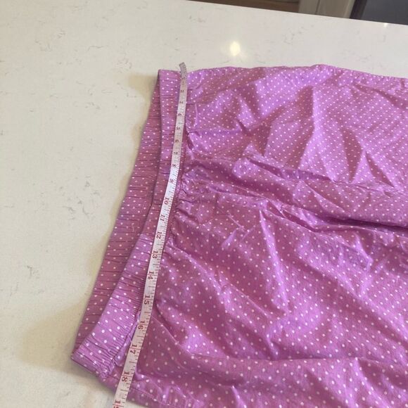 GAP Body 100% Cotton Pink White Polka Dot Girly Balletcore Sleep Set Size XL - Picture 10 of 11